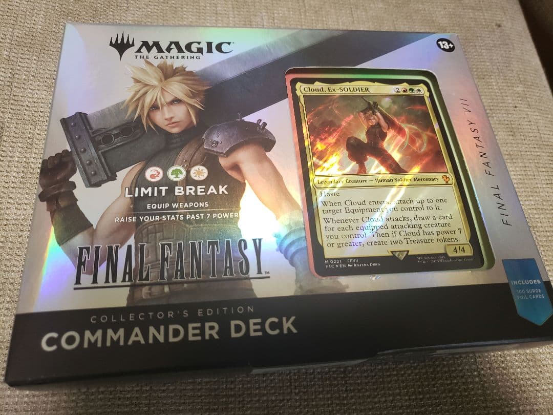 1/21まで【新品未開封】MTG FF統率者デッキ コレクター版 英語版 4種類