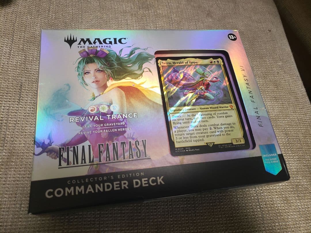 1/21まで【新品未開封】MTG FF統率者デッキ コレクター版 英語版 4種類
