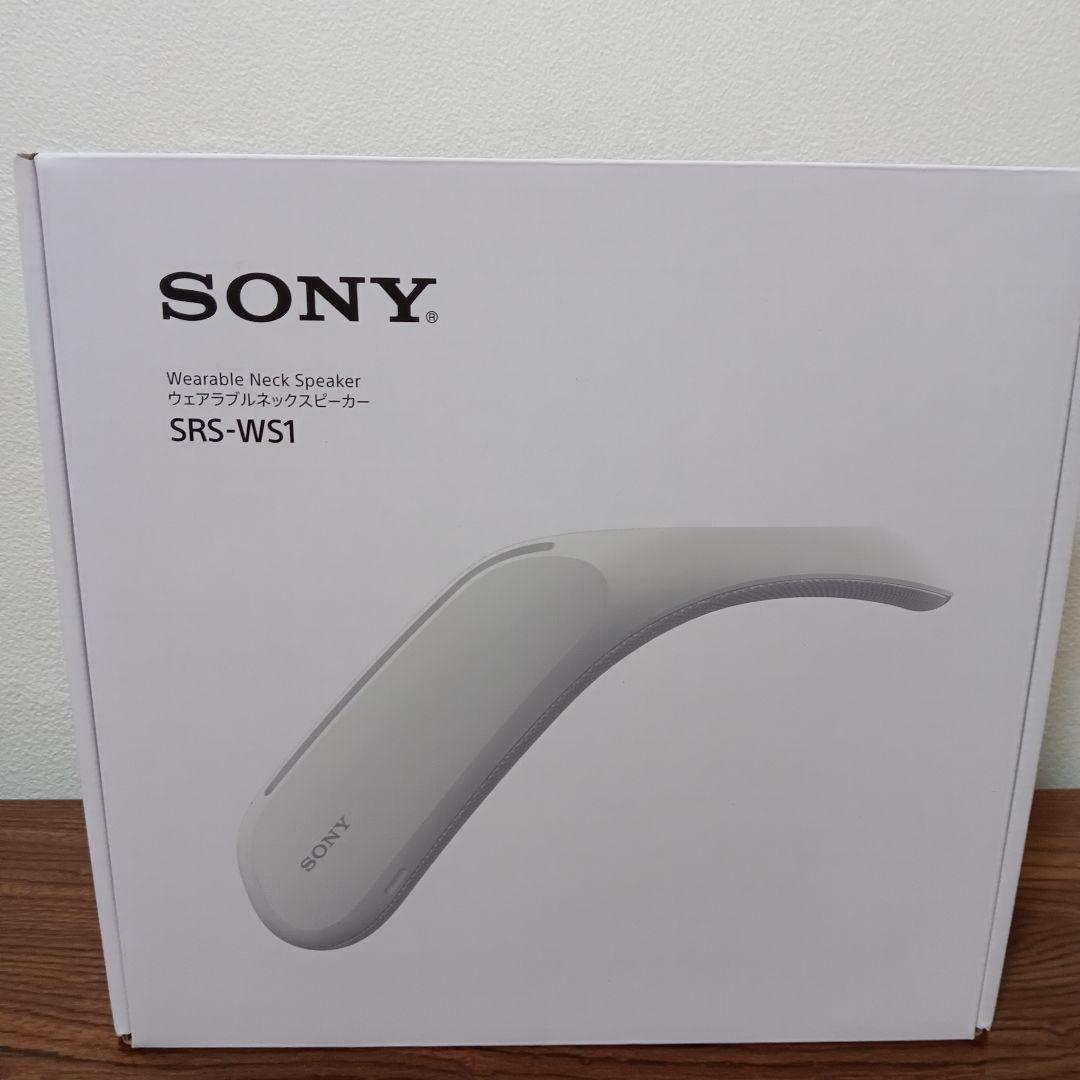 9-64　SONY ウェアラブルネックスピーカー SRS-WS1