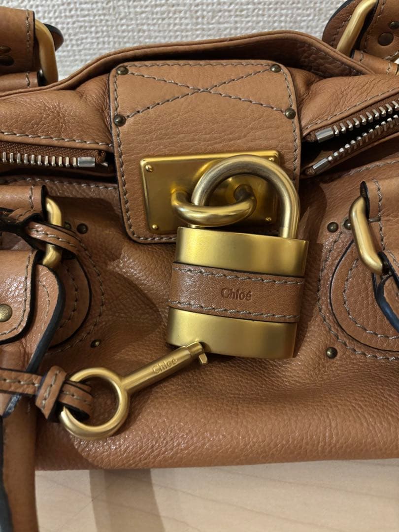 Chloé パディントン　ブラウン