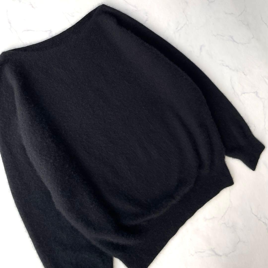 ラウンジドレス ラクーンハイゲージドルマンニット ふわふわ 定価20,900円