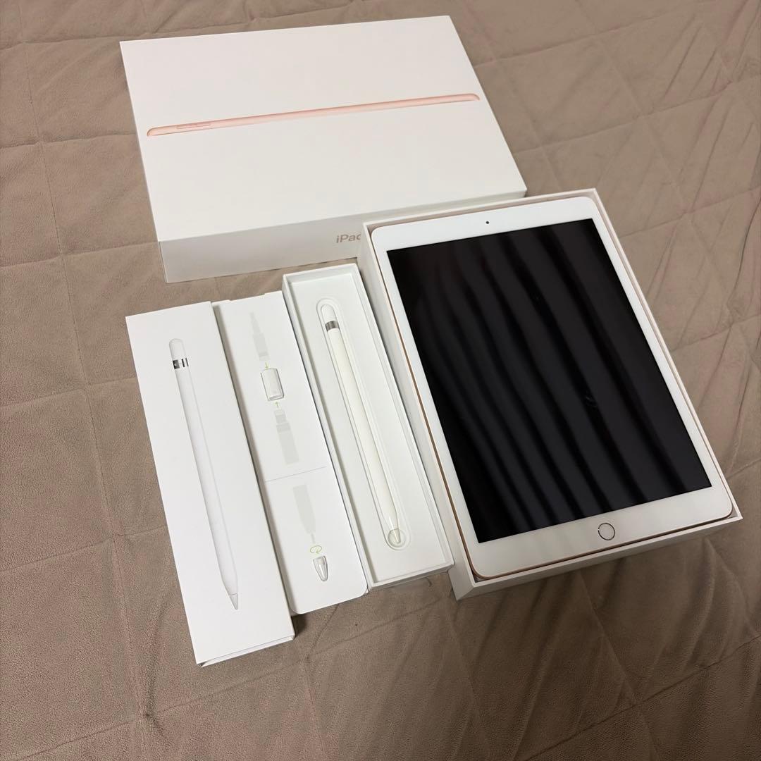 Apple iPad 第7世代ピンクゴールド Applepencil第1世代