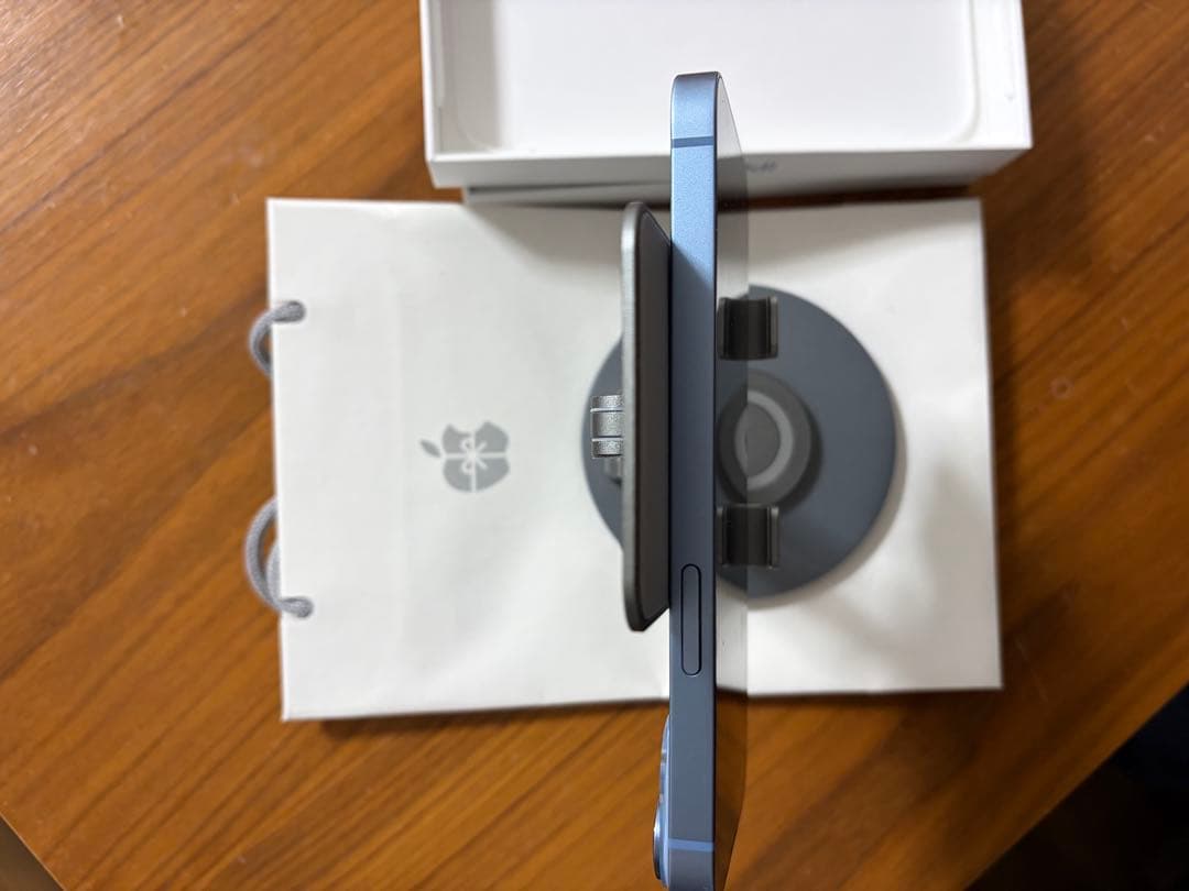 【年内値下げ可】iPhone本体　14ブルー 充電最大容量98% SIMフリー