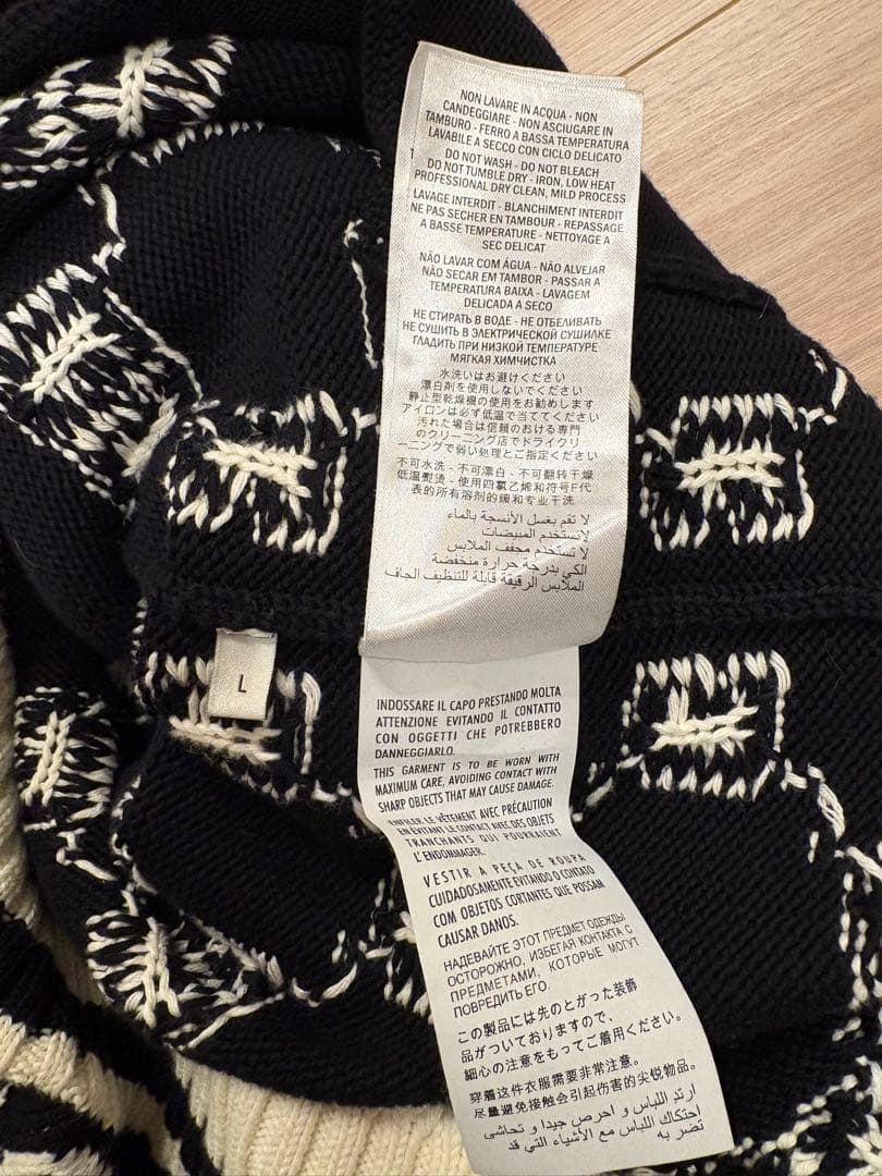 GUCCI GG柄 ニット ブルゾン ジャケット ハイネック