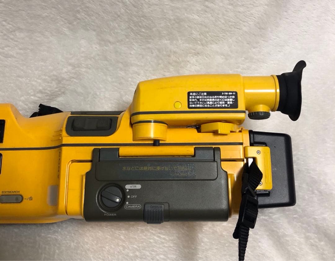 希少 美品 SONY SPORTS ハンディカメラ ソニースポーツ イエロー