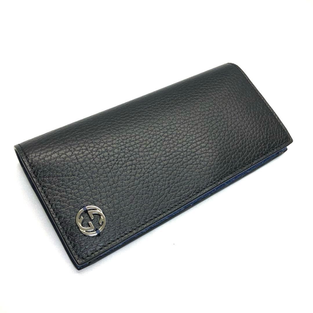 【よいにゃん ✨】　GUCCI グッチ 長財布　インターロッキングG
