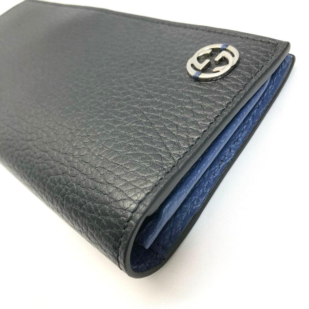 【よいにゃん ✨】　GUCCI グッチ 長財布　インターロッキングG
