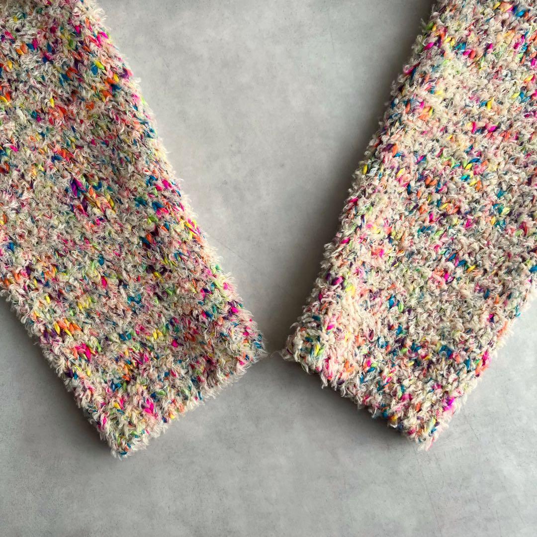 ＜6(ROKU)＞マルチスラブ クルーネック ニット