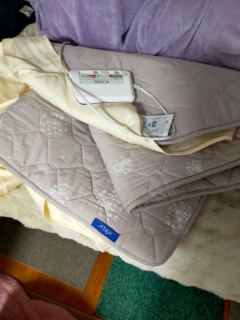 アテックス電気敷毛布 動作品