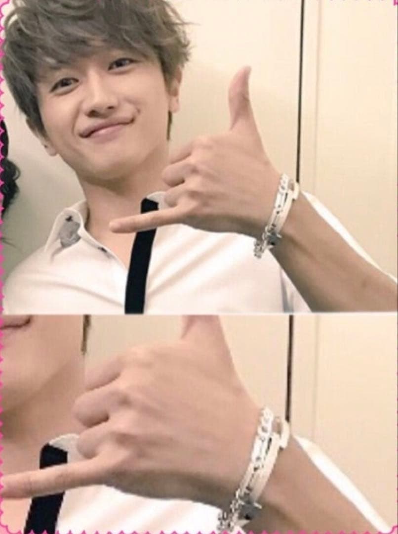 GUCCI 新品同様品【AAA 西島隆弘 着用】ノットブレスレット　刻印18