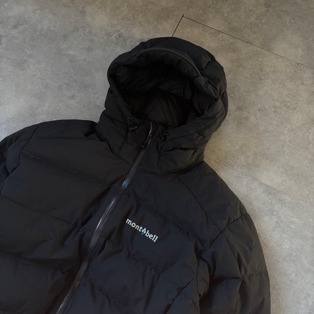 【美品❗️】即完モデル！mont-bell パーマフロスト　ライトダウンパーカ　黒