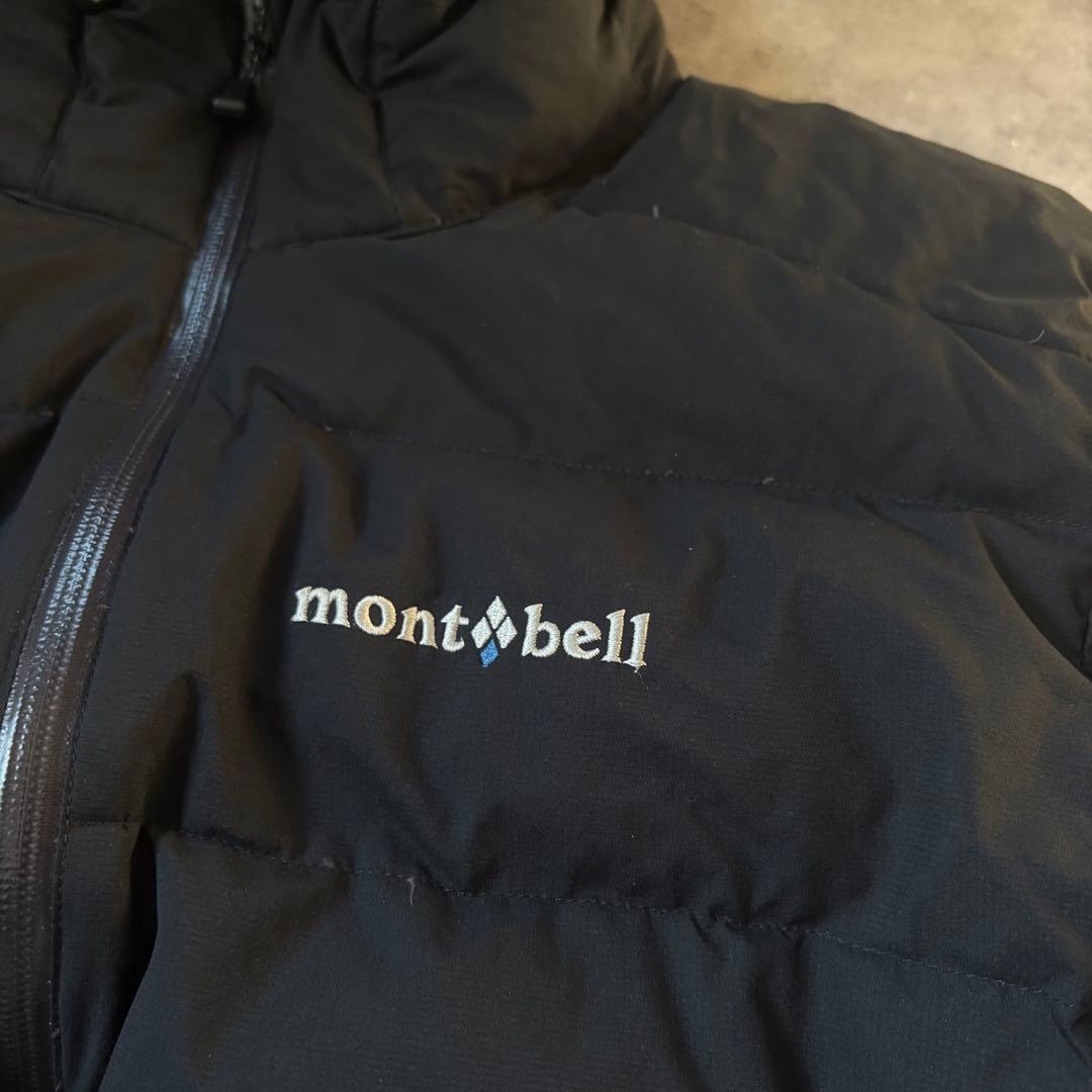 【美品❗️】即完モデル！mont-bell パーマフロスト　ライトダウンパーカ　黒