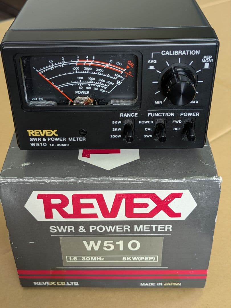 5KW POWER＆SWR計 REVEX 値下げ
