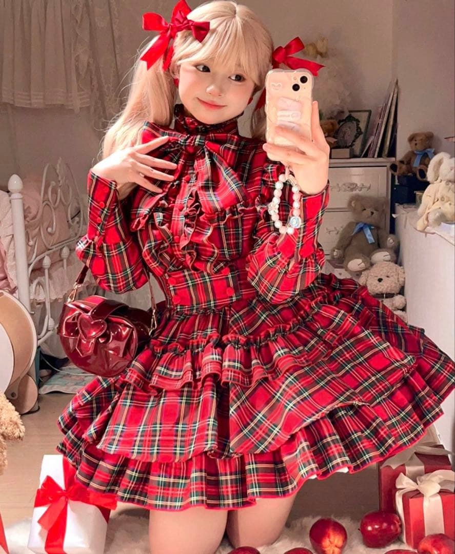 【新品即発送】CATCOCOON　クリスマスクラシカルドール 上M下L