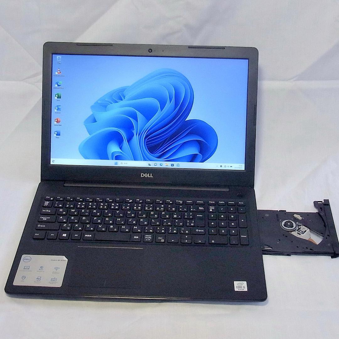 【メモリ価格が4～5倍に高騰！】デルノートパソコン／15型／第10世代／SSD