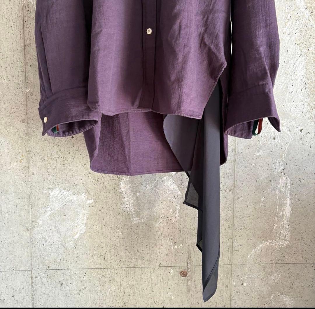 N*o様 bed j.w ford 25aw Two Hooded シャツ