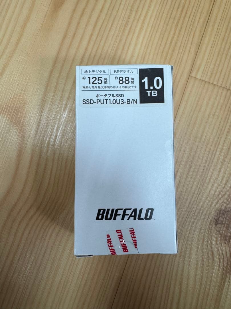 【新品・未開封】バッファロー SSD 外付け 1.0TBUSB3.2Gen1