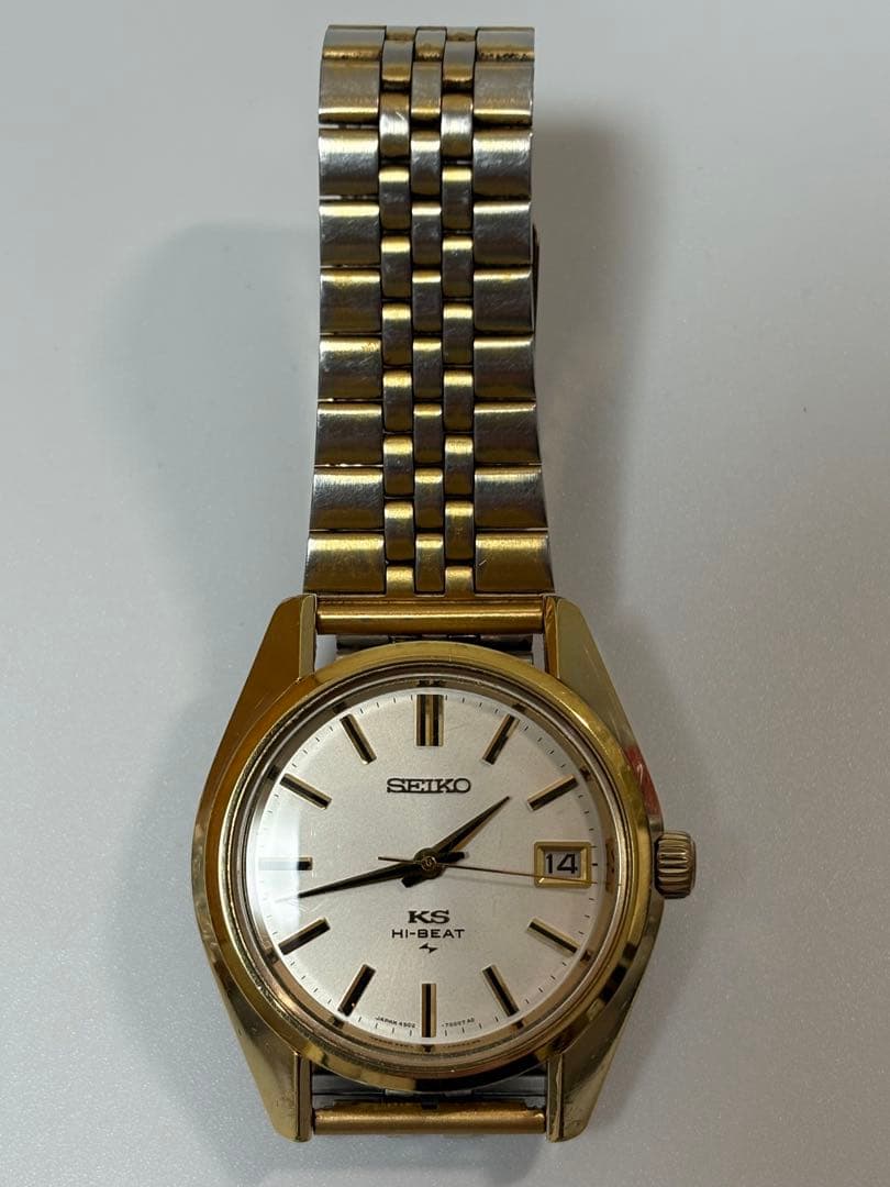 SEIKO キングセイコー 4502-7001 メンズ 手巻き HI-BEAT