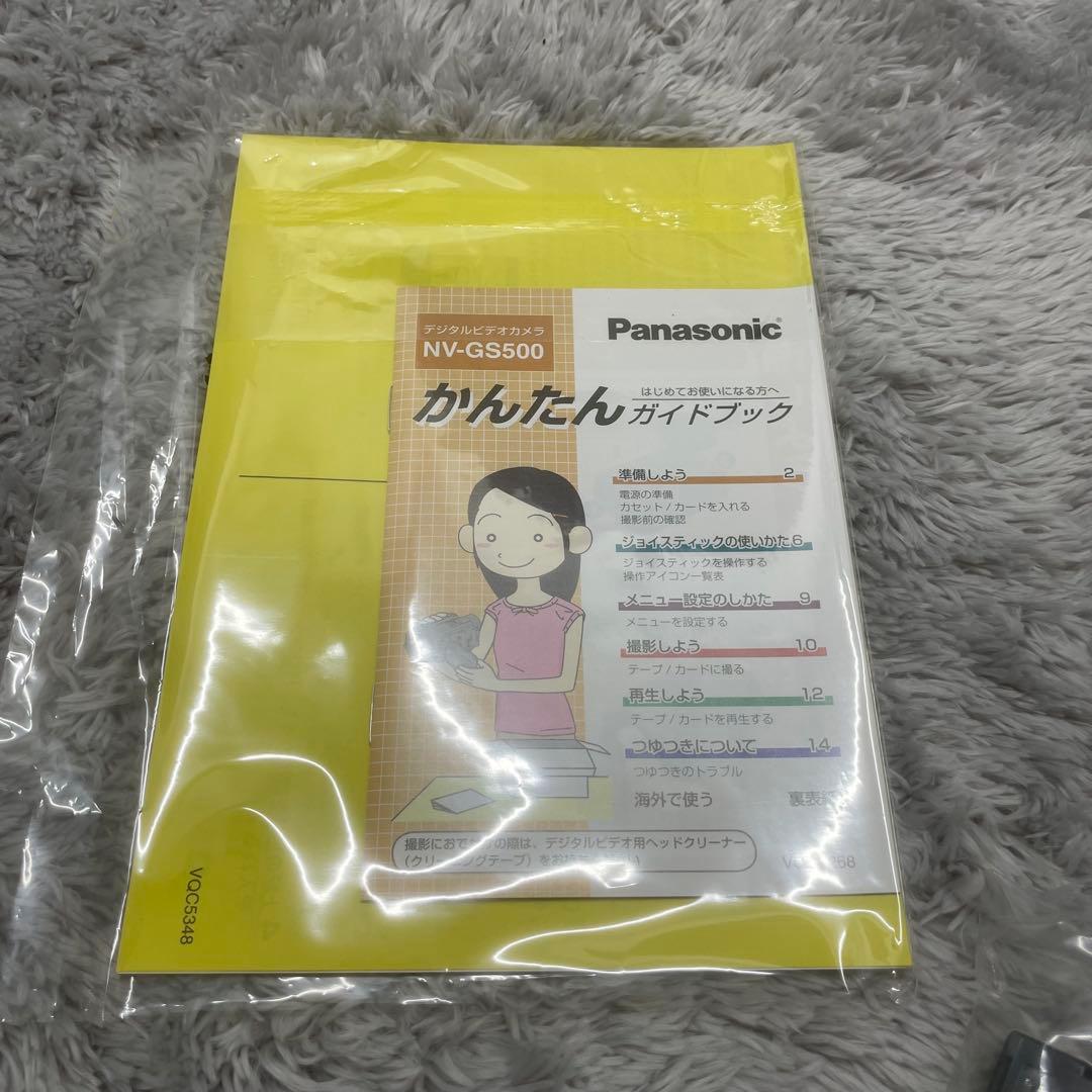 【完品・極美品・希少✨】Panasonic NV-GS500-S ビデオカメラ