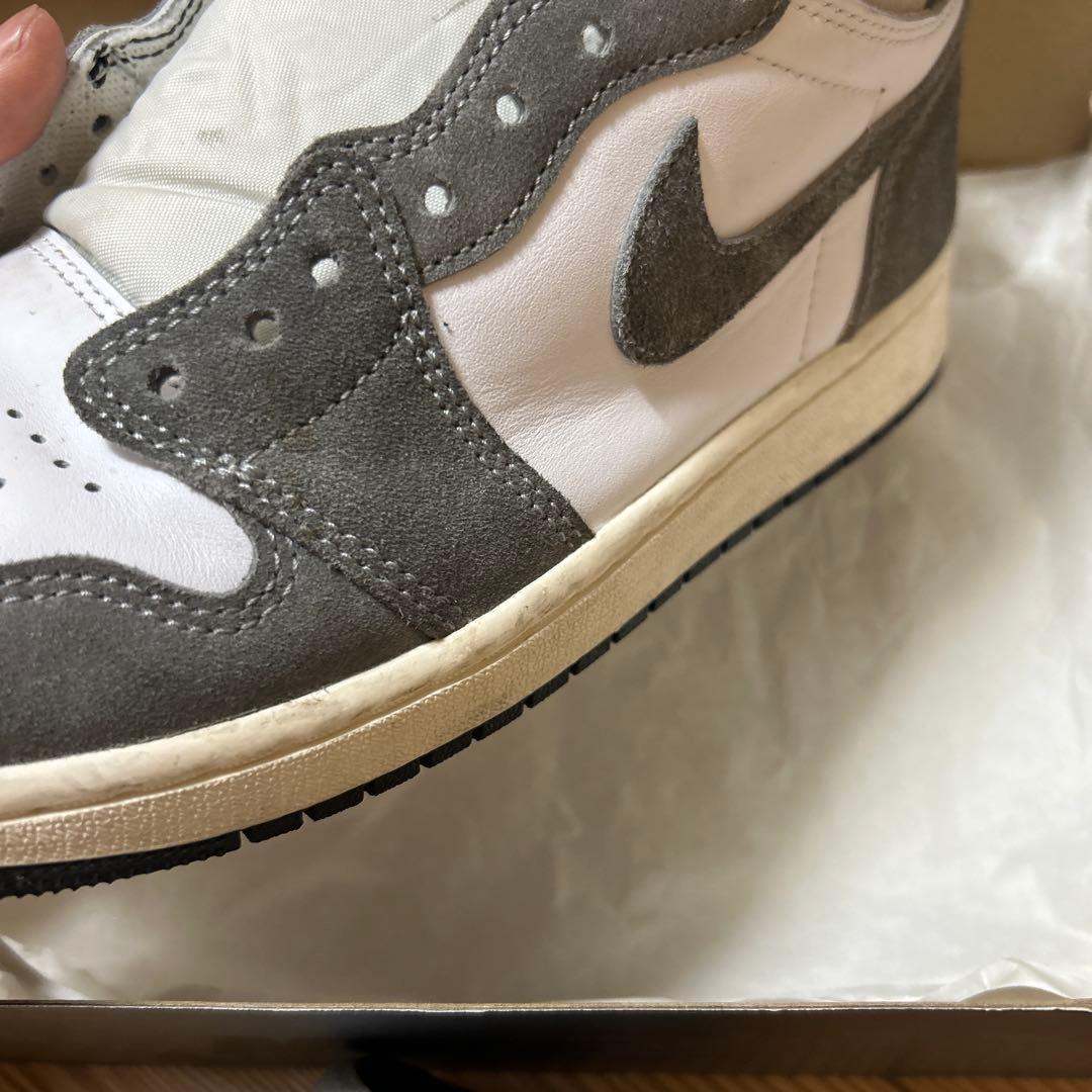Nike Air Jordan 1 high Smoke Greyスモークグレー