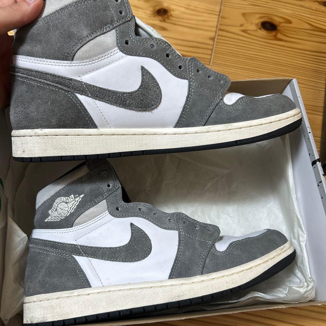 Nike Air Jordan 1 high Smoke Greyスモークグレー