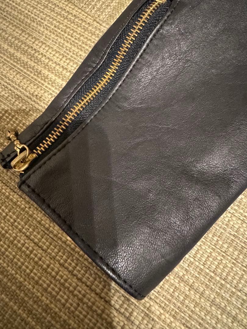 Black Means シングルレザーライダースジャケット　美品