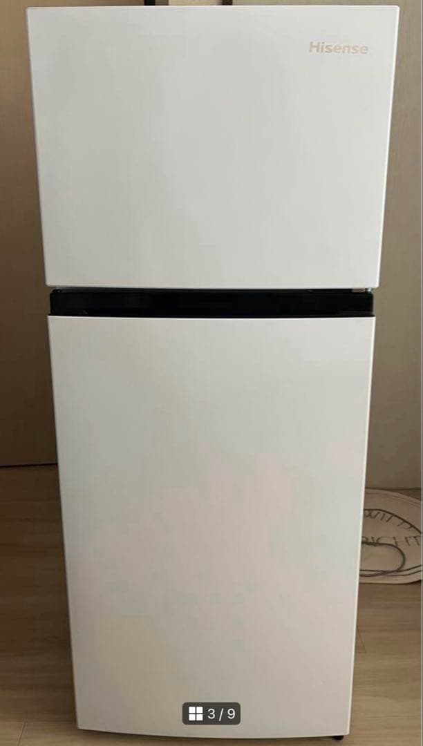 Hisense 冷蔵庫 HR-B12E 120L ホワイト　2022年製