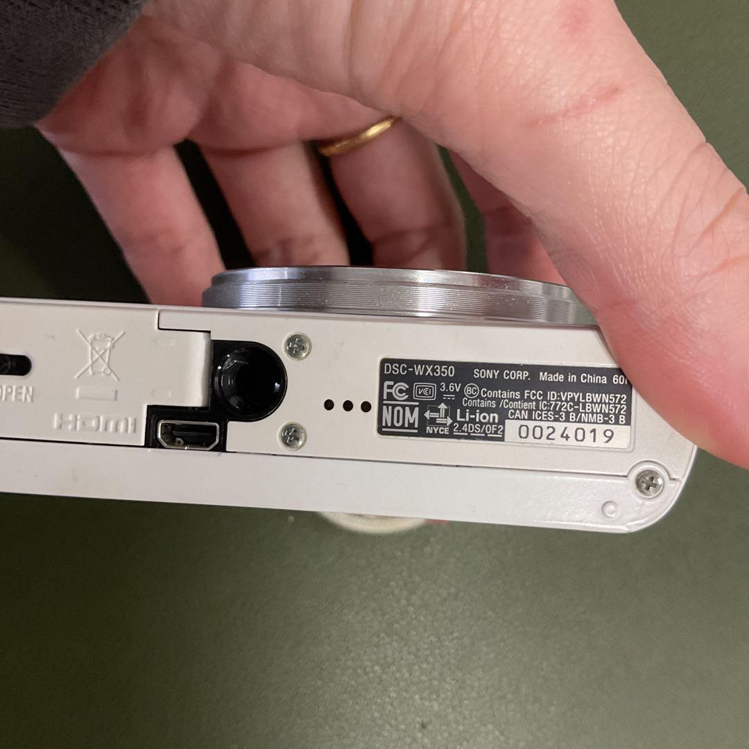 A6834 SONY Cyber-shot DSC-WX350 デジタルカメラ