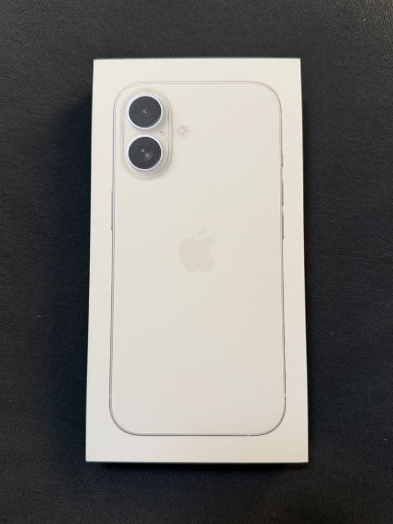 @lo12ve iPhone16 256 ホワイト 新品未開封