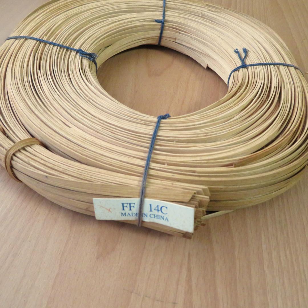 ハンドメイド　バスケット材料　リード　5点まとめて　約2,100g　木製　かご籠