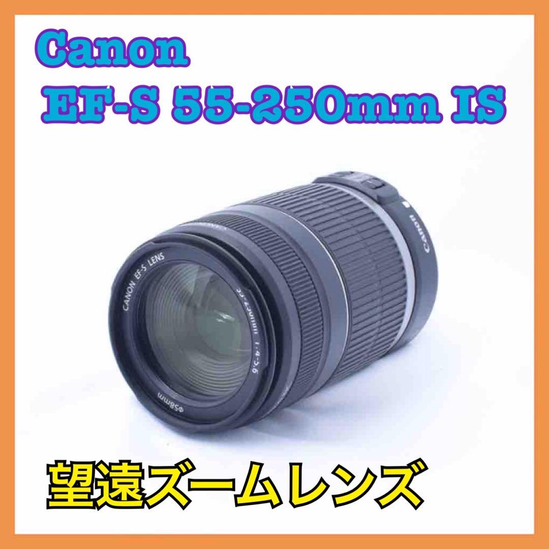 Canon EF-S 55-250mm F4-5.6 IS 望遠ズームレンズ