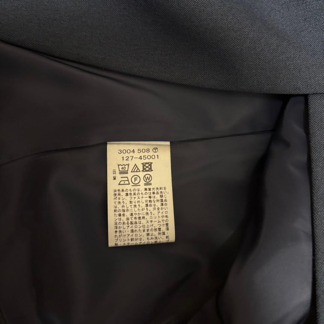 【日本製/洗える/UVケア】ウールライクテーラードジャケット&パンツINDIVI