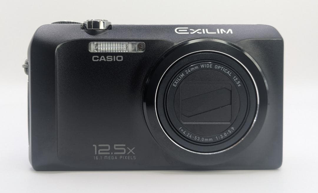 美品 CASIO EXILIM EX-H30 デジタルカメラ ブラック