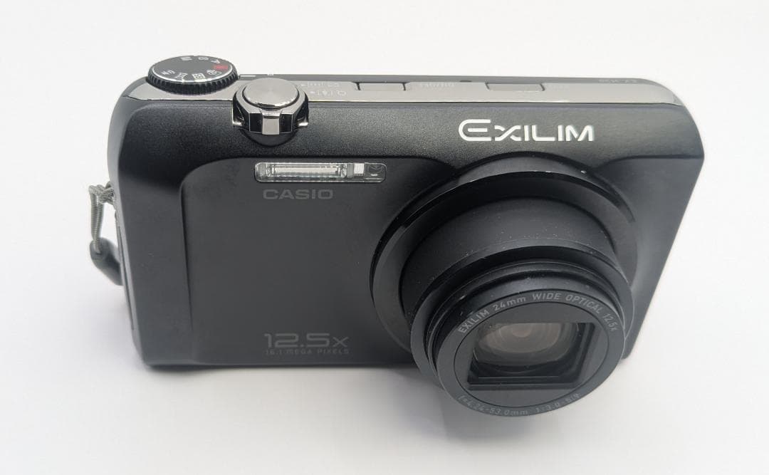 美品 CASIO EXILIM EX-H30 デジタルカメラ ブラック