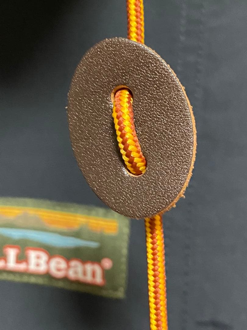 【未使用品】LLBean アノラックパーカー　XLサイズ ナイロンジャケット 黒