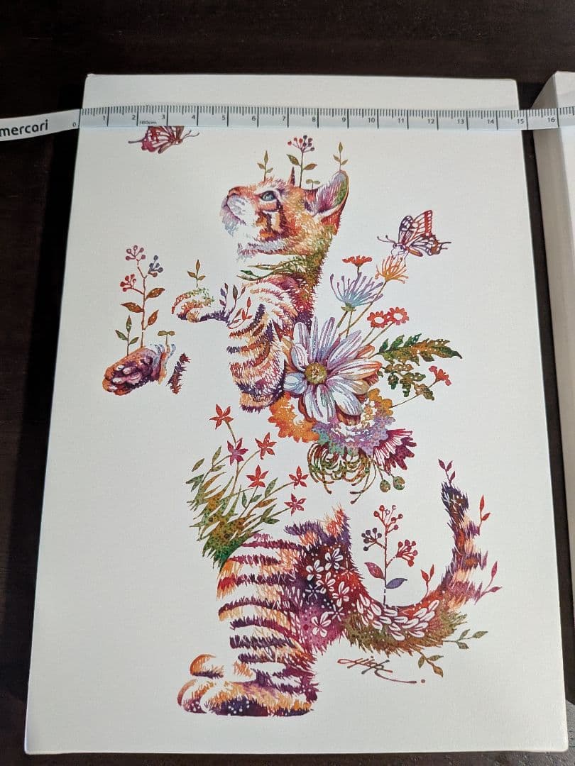 Hanako　8月末まで　タケダヒロキさんの猫とウサギの花柄アートセット