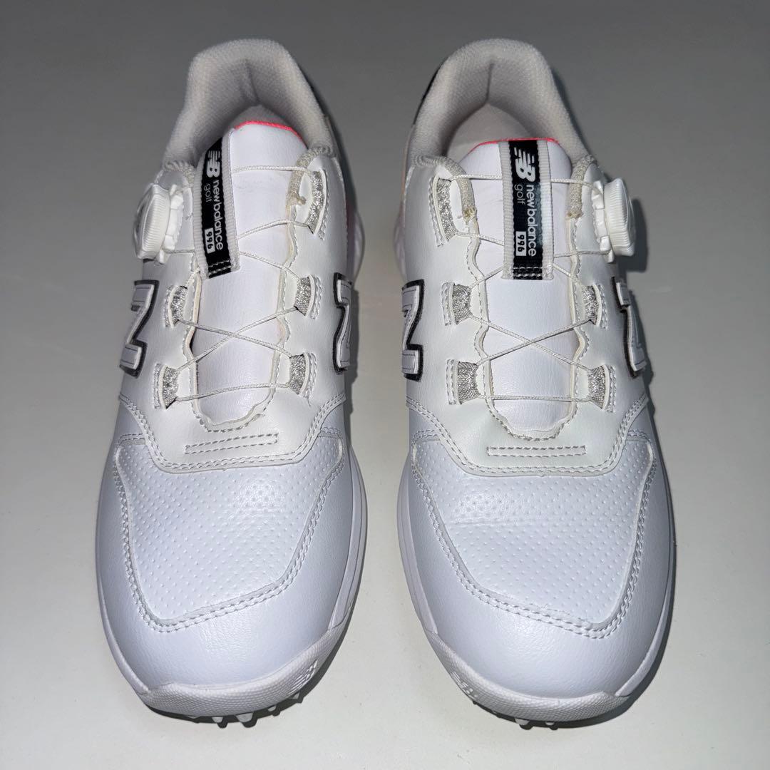 超美品 ニューバランス ゴルフシューズ スパイクレスWGBS996X ボア