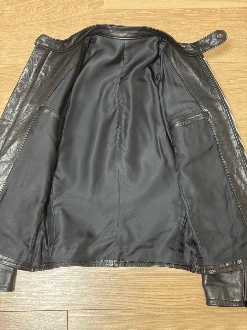 【美品】LITHIUM HOMME 42 リチウムオム シングルライダース