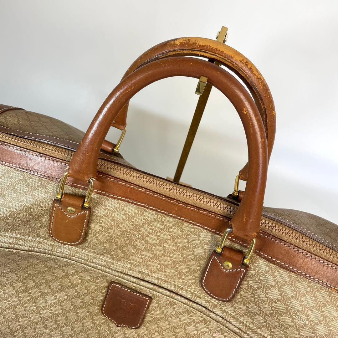 CELINE セリーヌ ボストンバッグ トリオンフ柄 PVC ユニセックス