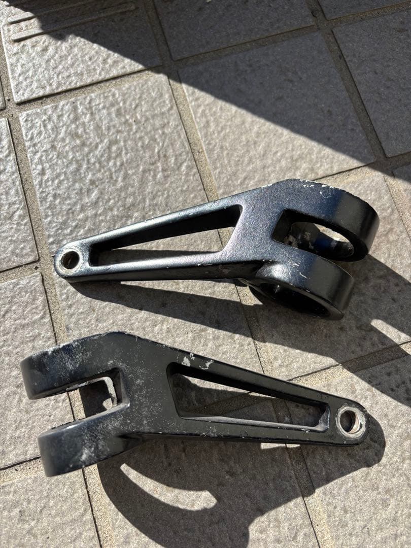 sr400 ヘッドライトステー　ライトステーⅡ WM