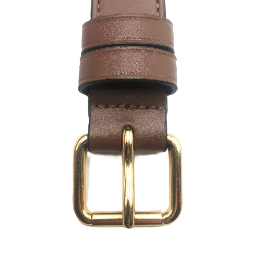 【未使用】COACH　ブラウン　レザー　PVC　ボディバッグ　ウエストポーチ