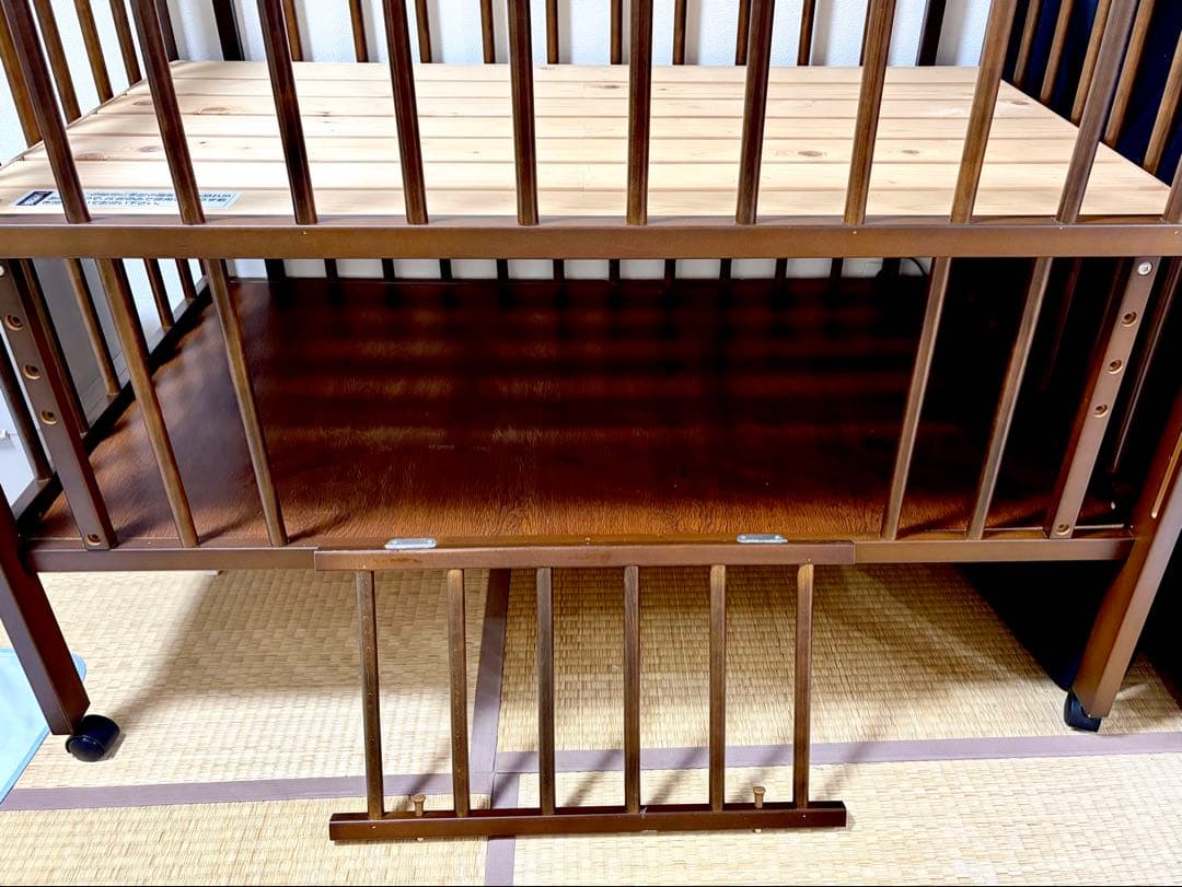 【katsu】サワベビーEASE　5段階調節　日本製ハイベッド