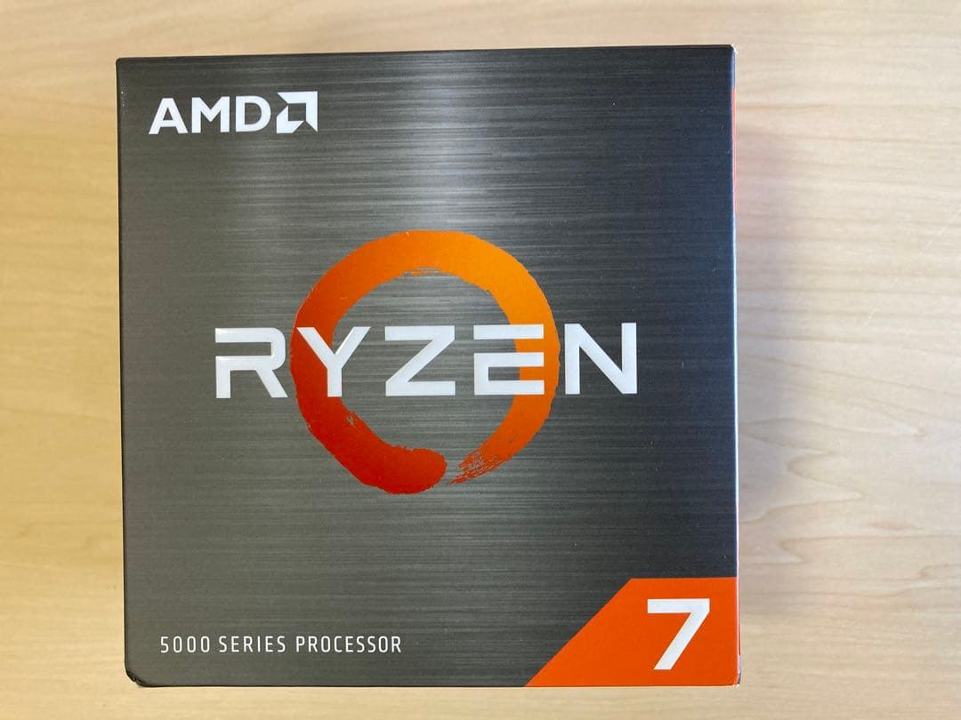 AMD Ryzen 7 5700X BOX Socket AM4 動作品