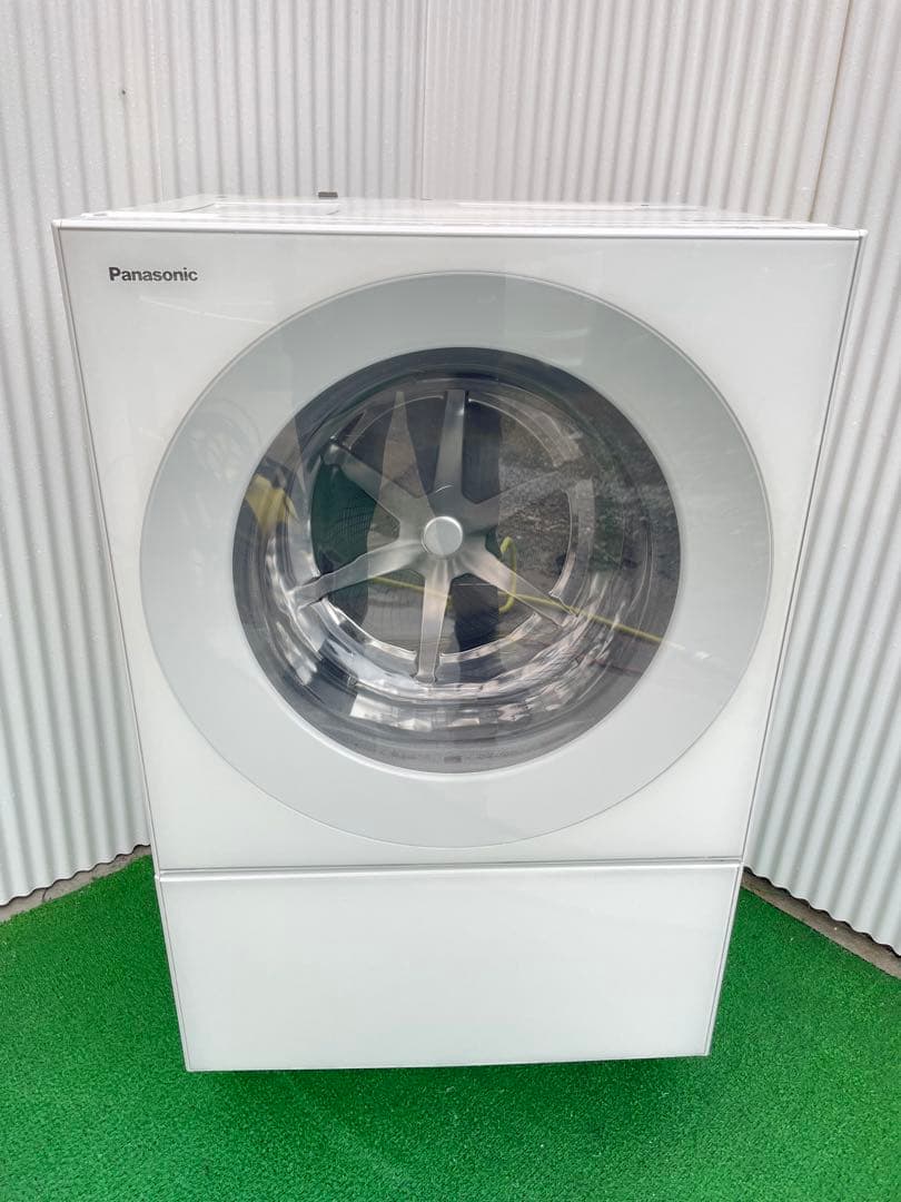 938パナソニック キューブル おしゃれマットホワイト ドラム式洗濯乾燥機 単身