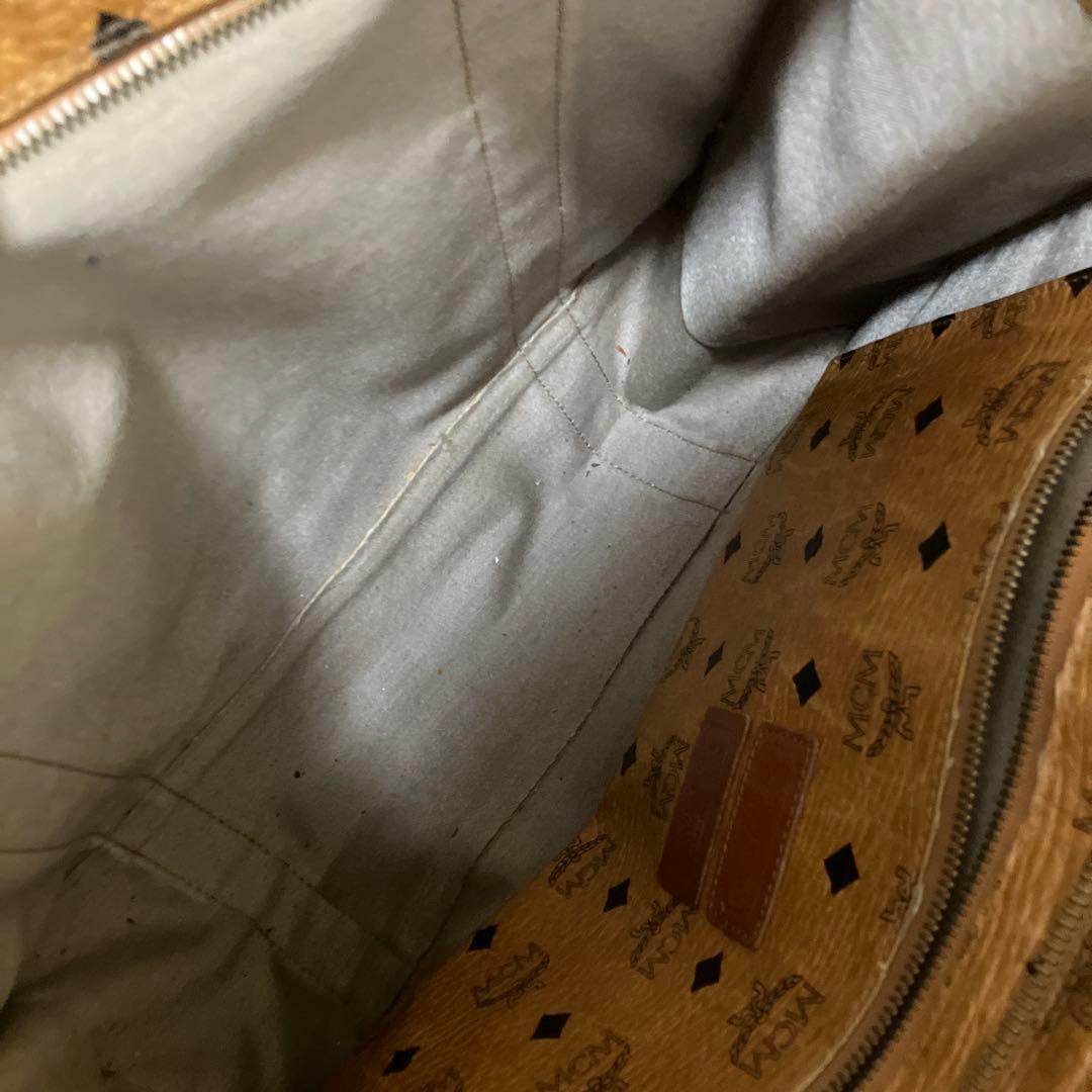 MCM ロゴトートバッグ ブラウン　値下げ不可