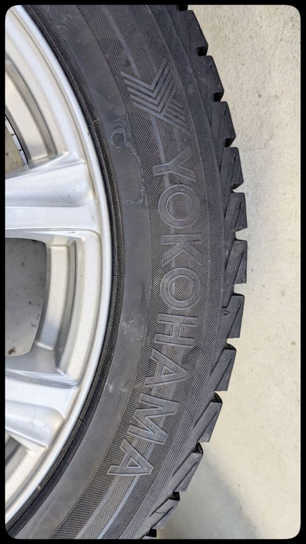 ★手渡し★215／55 R17★スタッドレス★ホイール付★宮城県★ヨコハマ★