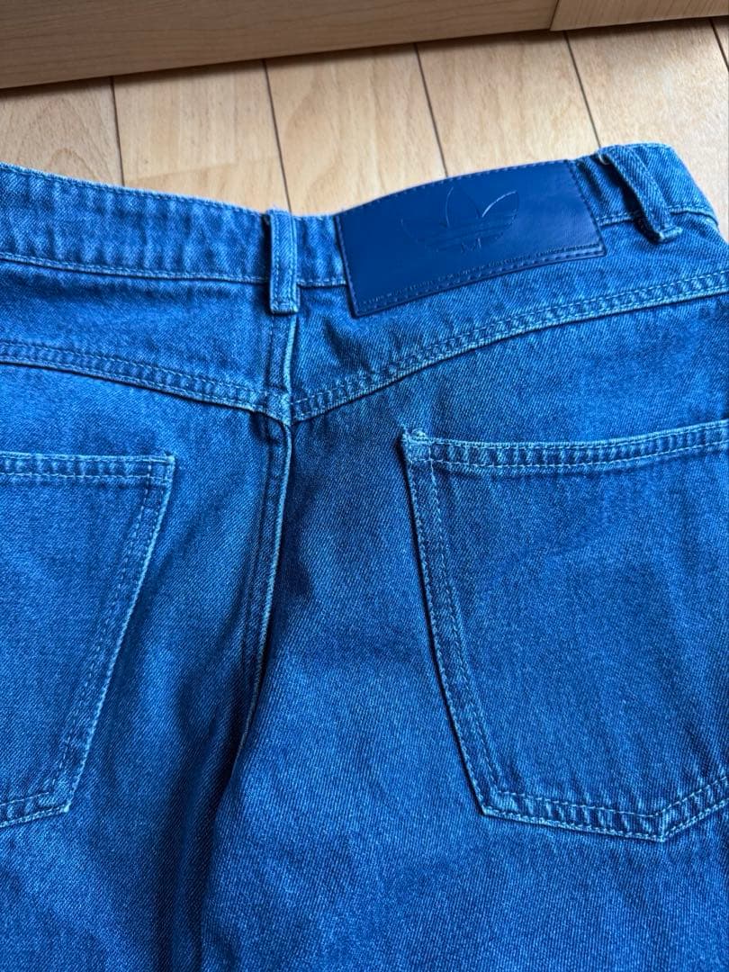 adidas サイドストライプ デニム【27】