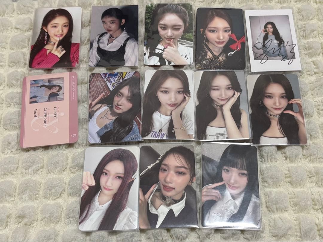 IVE トレカ あやねんど。