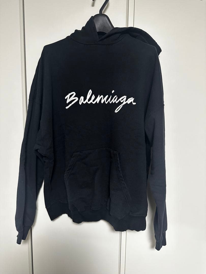 2022 balenciaga フーディー　Lサイズ