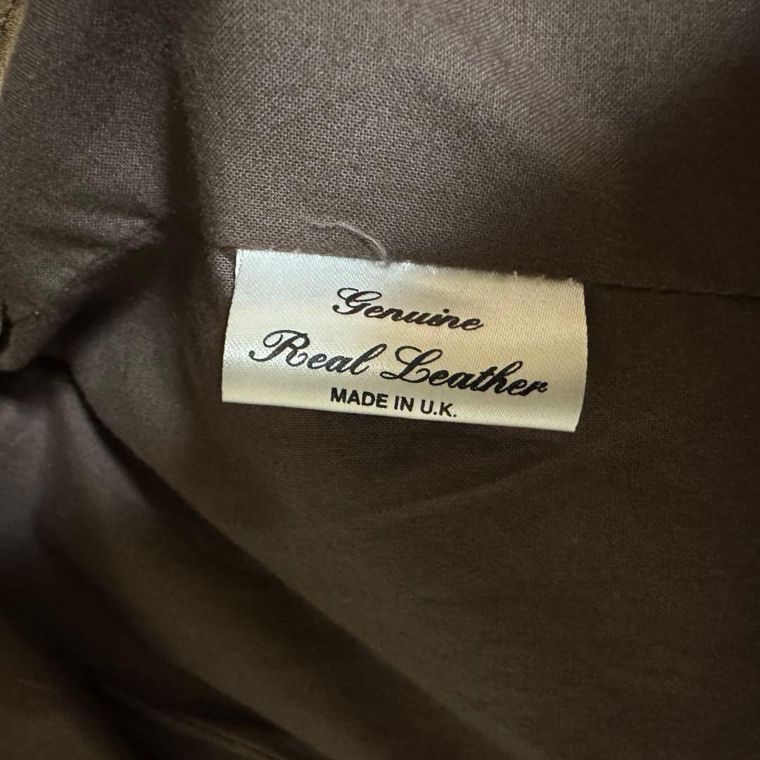 ✨激レア‼️ WASTED インディ・ジョーンズ レザージャケット 英国製44✨